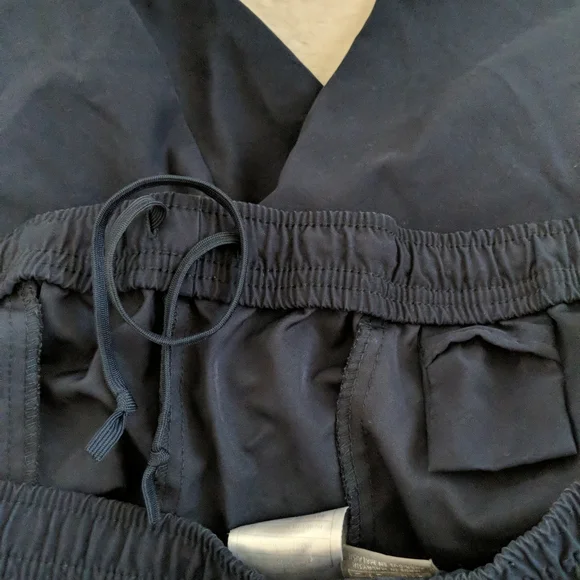 Nike Side Stripes Navy Blue Athletic pull-on Pants.  Size M(8-10) - Picture 5 of 12